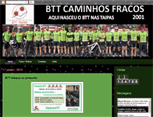 Tablet Screenshot of bttcaminhosfracos.com